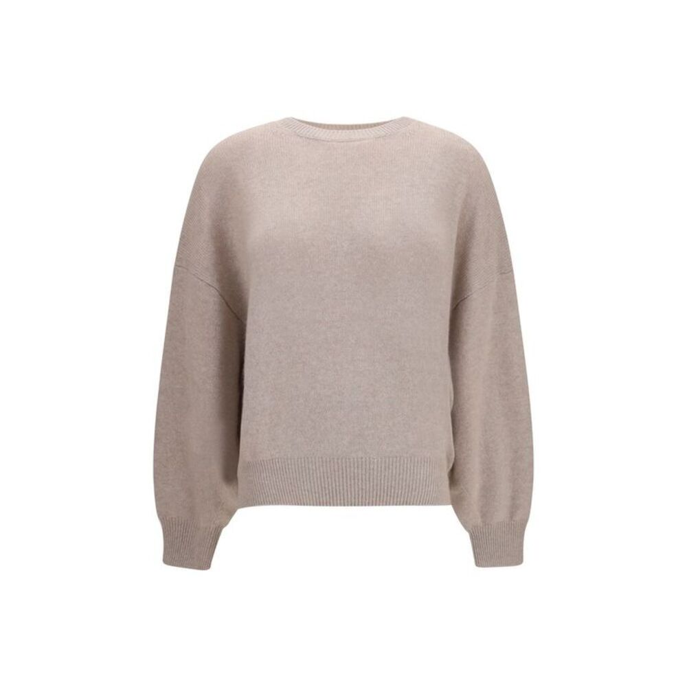 Lisa Yang Beige Cashmere Women's Sweater
